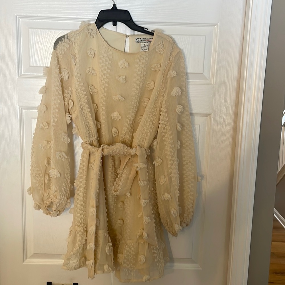 Cream dress